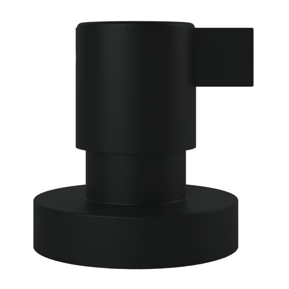 Acabamento Registro Base Docol 1.1/4" e 1.1/2" (Grande) Preto Fosco Color Ice Perflex