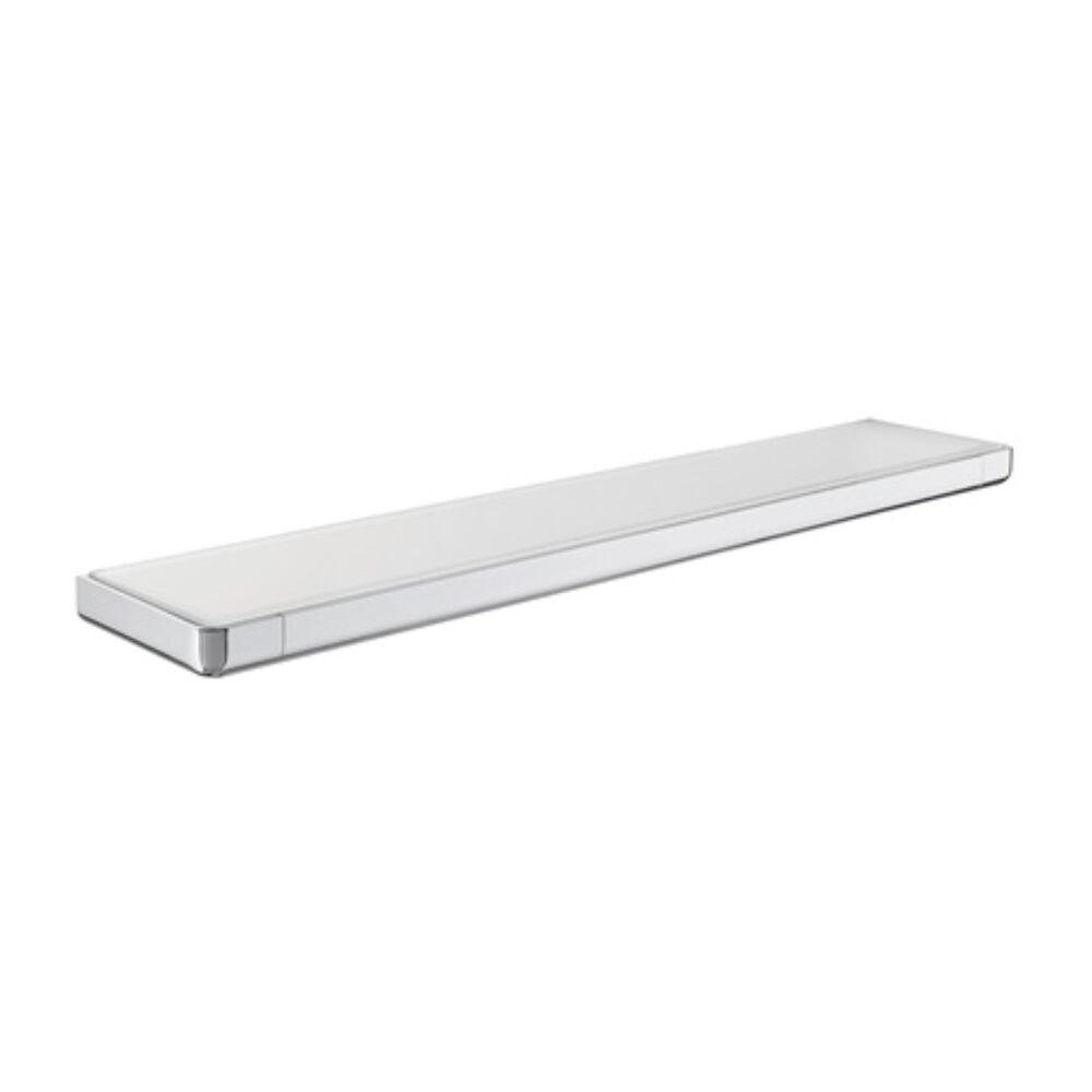 Prateleira 60cm Acrílico Tempo Cromado Roca