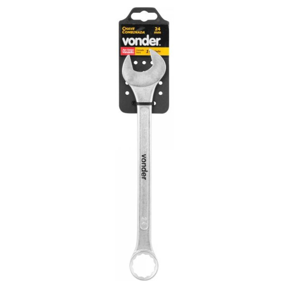 Chave Combinada Aço Cromo Vanádio Reta Vonder