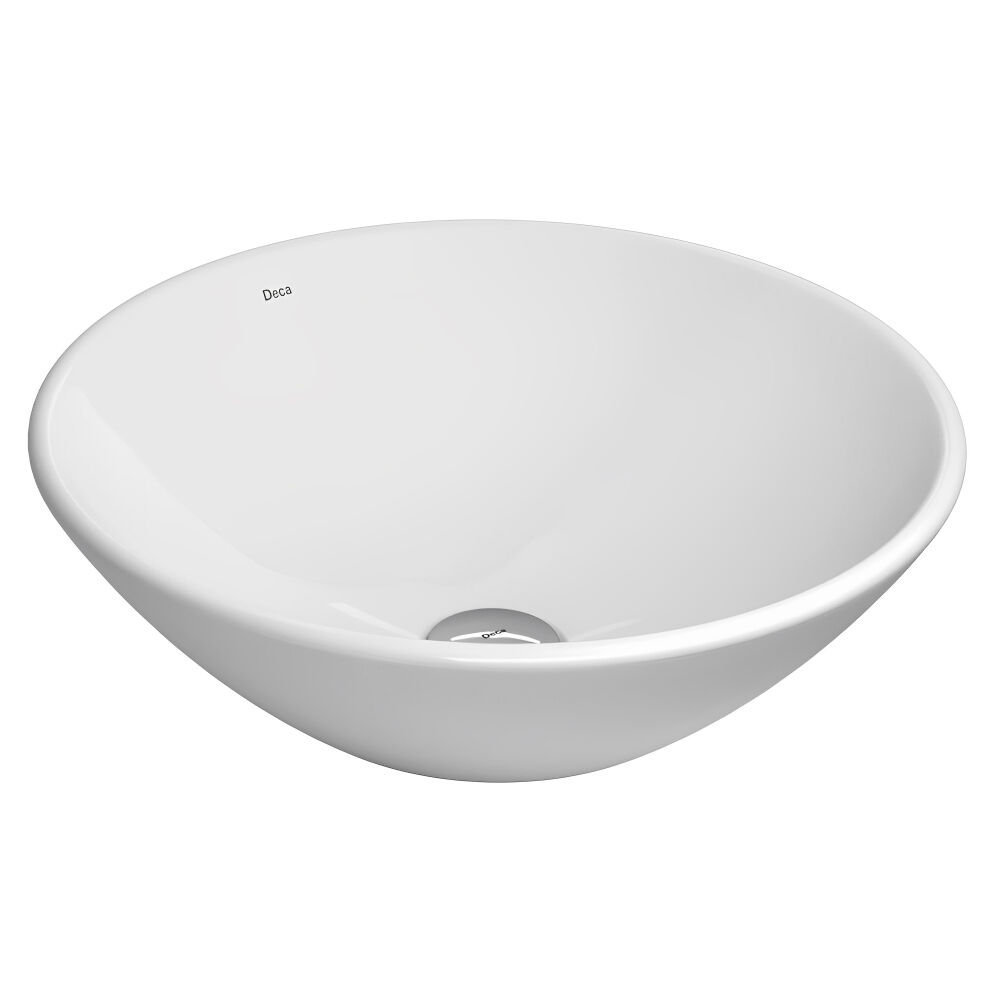 Cuba de Apoio Redonda 40cm Branco Deca