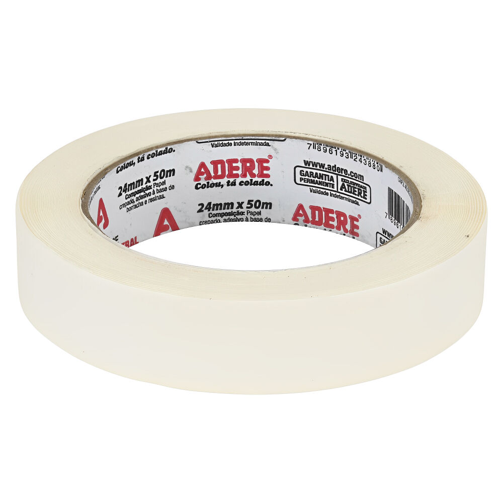 Fita Crepe Uso Geral 24mm x 50m Adere