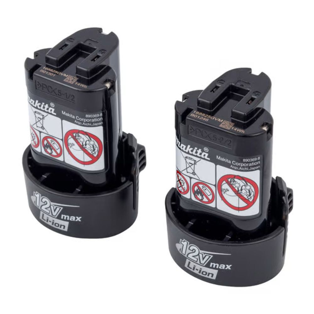Furadeira Parafusadeira de Impacto 3/8" 10mm 12V Bivolt HP330DWE Makita