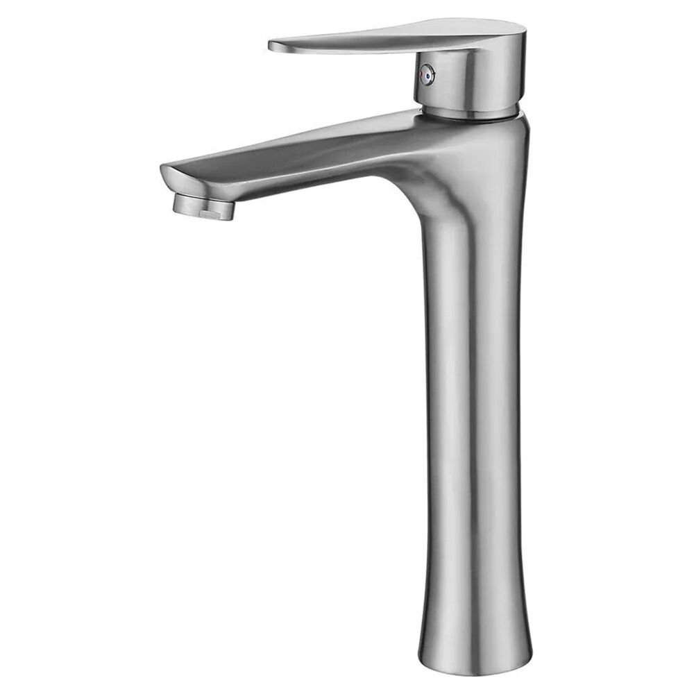 Torneira Misturador para Banheiro Roma 1/2" Aço Escovado Addra