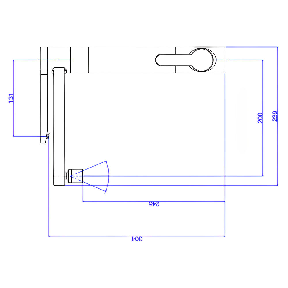 Torneira de Mesa com Filtro para Cozinha Twin Cromado Deca