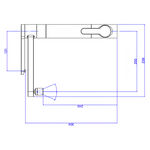 Torneira de Mesa com Filtro para Cozinha Twin Cromado Deca