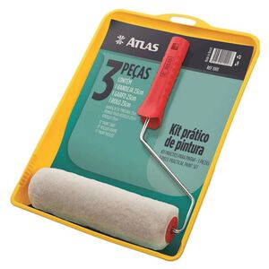 Kit Básico para Pintura 3 Peças Atlas AT1001