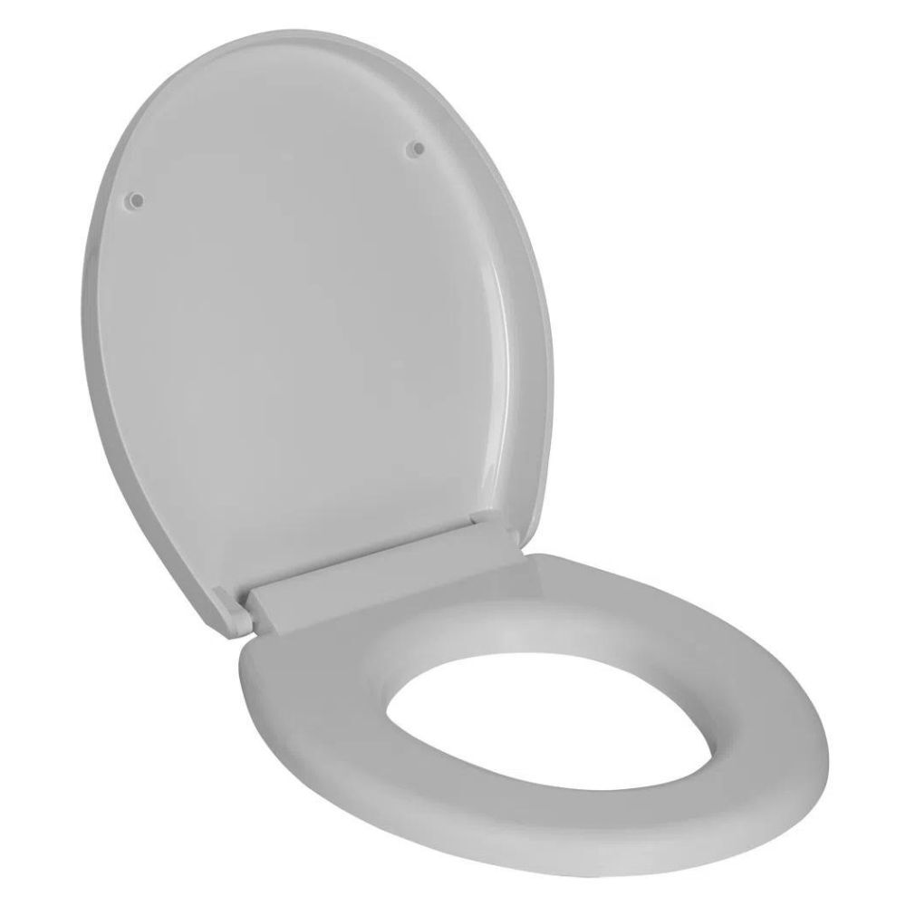 Assento Sanitário Oval Soft Close com Fechamento Suave Astra Branco