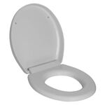 Assento Sanitário Oval Soft Close com Fechamento Suave Astra Branco