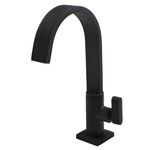 Torneira de Pia para Banheiro Preto Fosco Color Dom Perflex