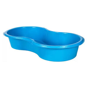 Piscina de Polietileno Feijão 500L Azul Afort Piscina de Polietileno Feijão 500L Azul Afort