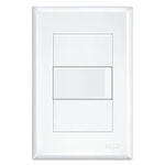 Interruptor Simples 16A/250V Branco Evidence 3741 Fame