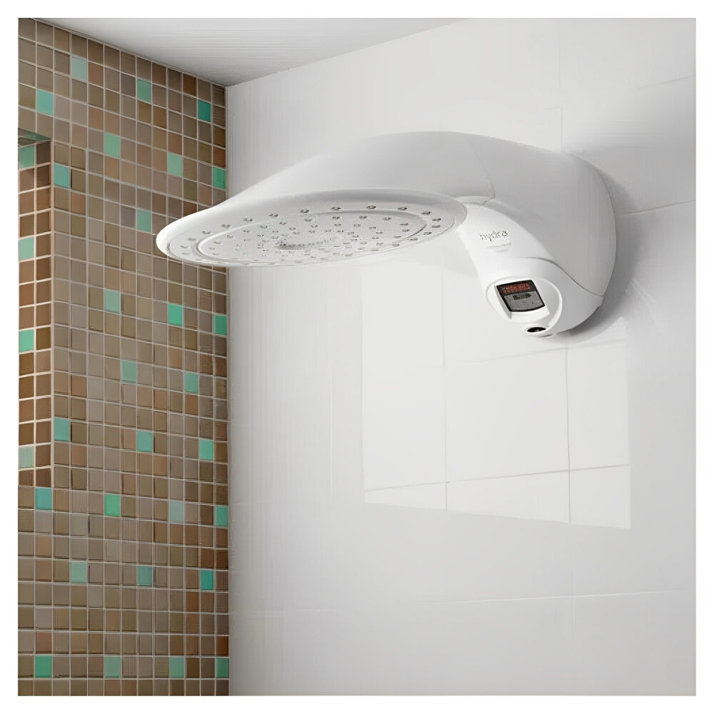 Chuveiro Eletrônico Digital 7700W 220V Optima Music Branco Hydra