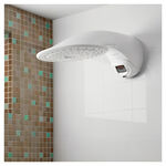 Chuveiro Eletrônico Digital 7700W 220V Optima Music Branco Hydra