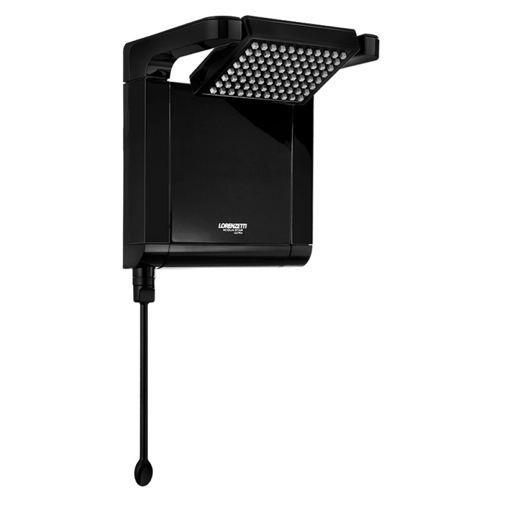 Chuveiro Lorenzetti Acqua Star Ultra Eletrônico Preto