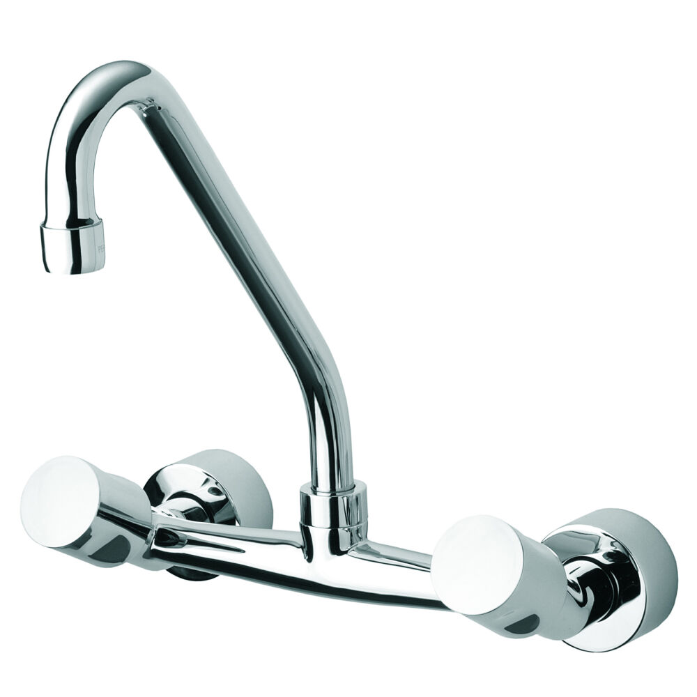 Torneira Misturador de Parede para Cozinha Onda Perflex