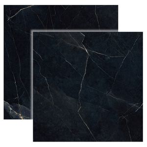 Porcelanato Acetinado Supreme Black 76004 76x76cm Retificado Dora (Caixa com 1,73m²) Porcelanato Acetinado Supreme Black 76004 76x76cm Retificado Dora (Caixa com 1,73m²)