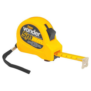 Trena Curta de Aço 5mx25mm Vonder Trena Curta de Aço 5mx25mm Vonder