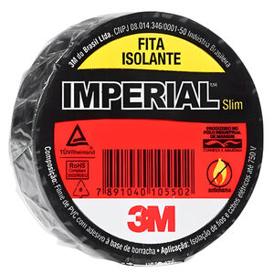 Fita Isolante Preta 3m Imperial Fita Isolante Preta 3m Imperial
