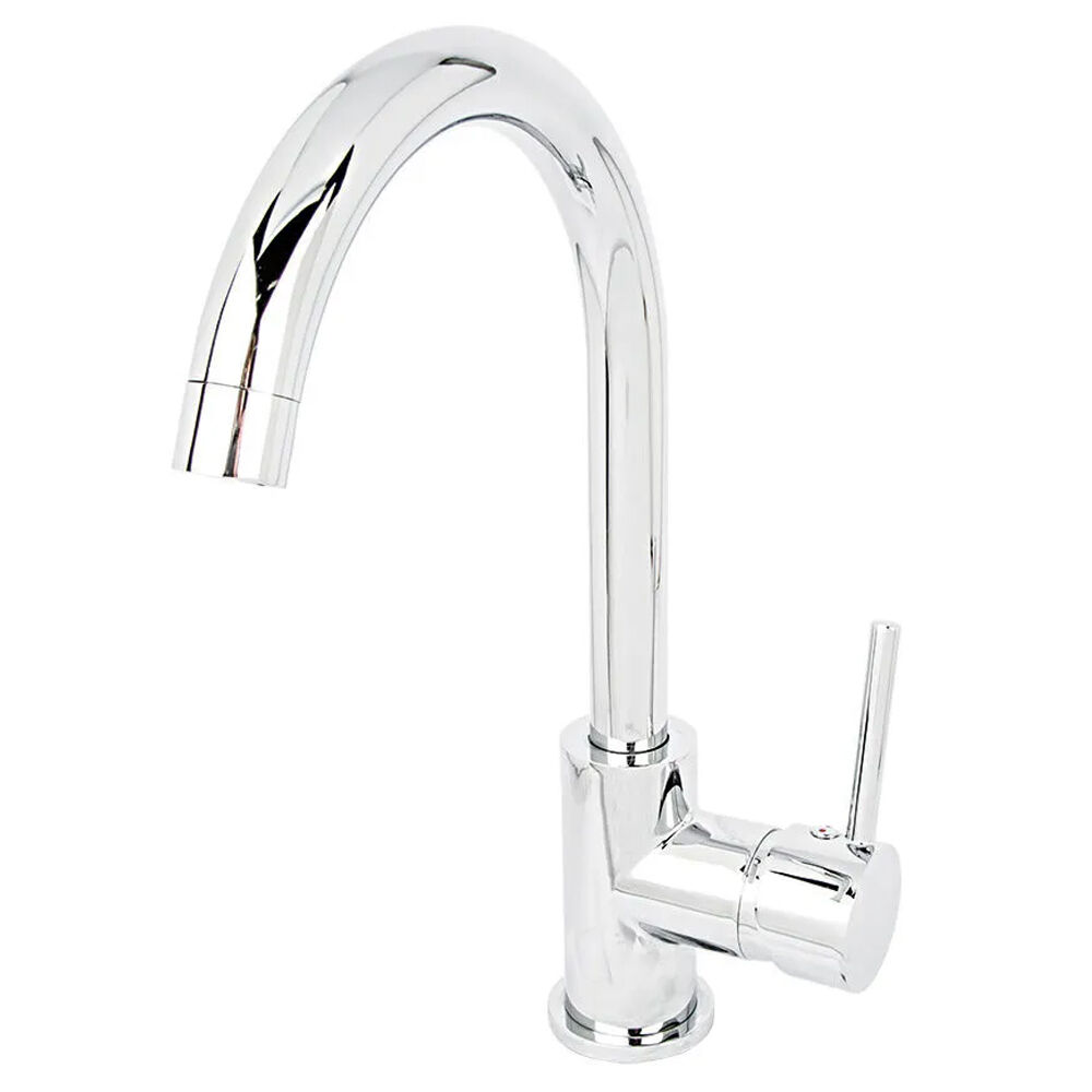 Misturador Monocomando de Mesa Bica Alta 1/2" Cromado Addra