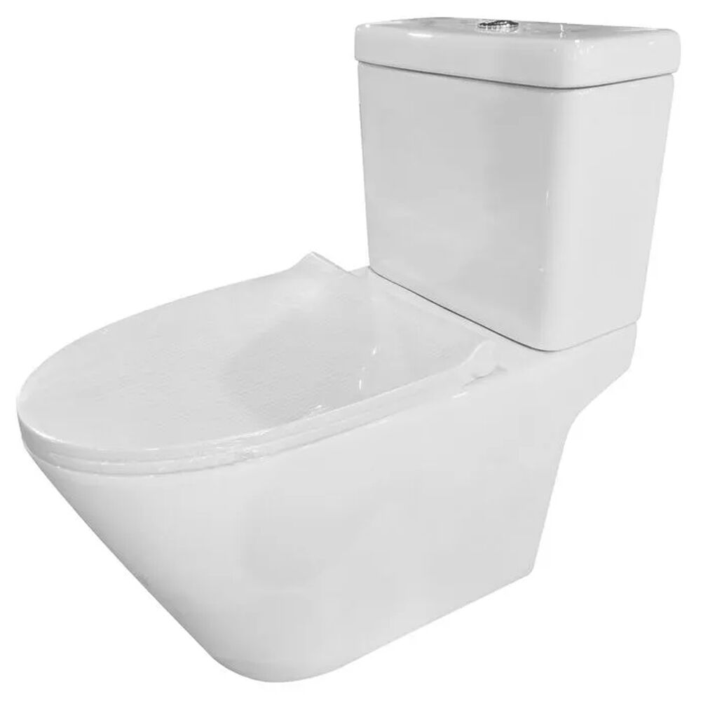 Kit Vaso Sanitário com Caixa Acoplada 3/6L Pequim Branco Addra