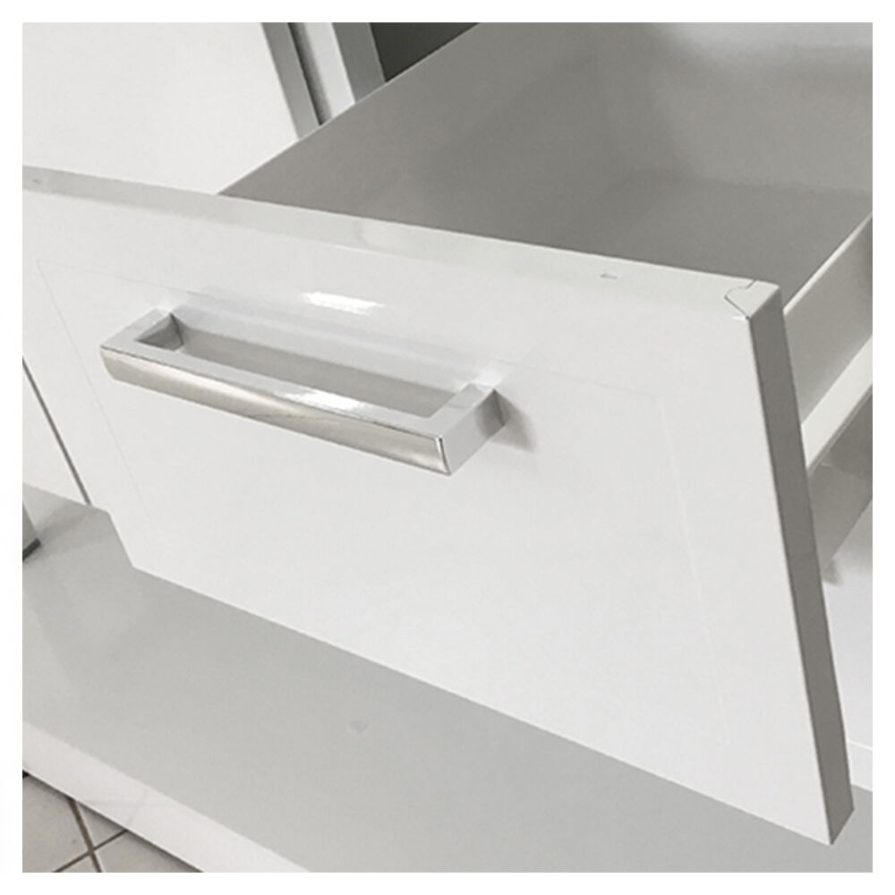 Gabinete de Aço p/ Pia 1,40 Apolo Flat Branco Cozimax