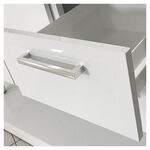 Gabinete de Aço p/ Pia 1,40 Apolo Flat Branco Cozimax