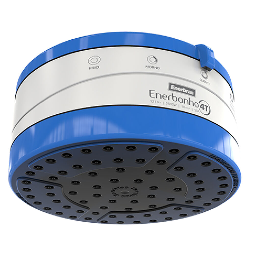 Chuveiro Enerbras Enerbanho 4T Multitemperaturas Azul