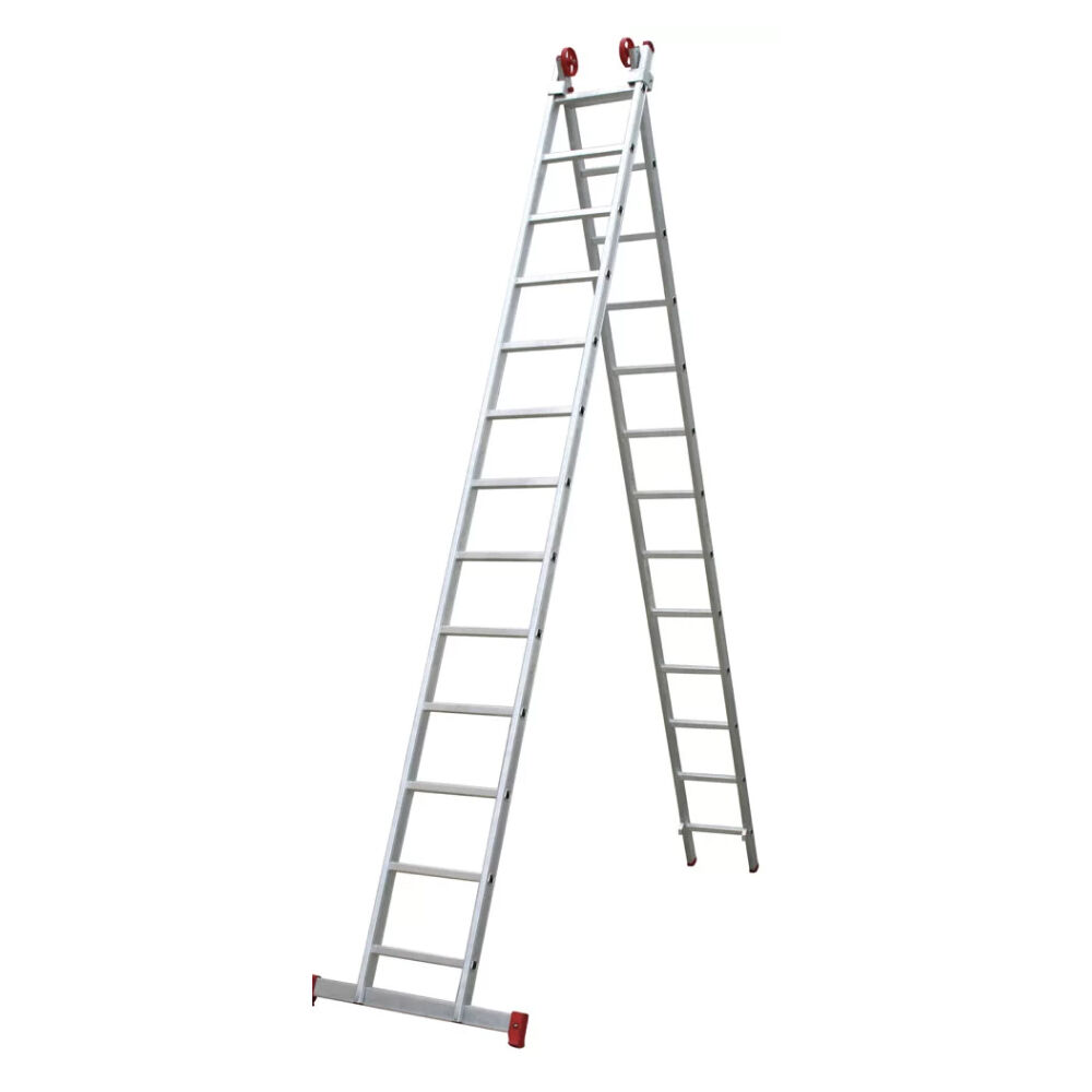 Escada Extensiva 2x13 em Alumínio 26 Degraus Botafogo