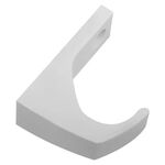 Cabide Plástico de Sobrepor 2x5x7cm Branca Astra