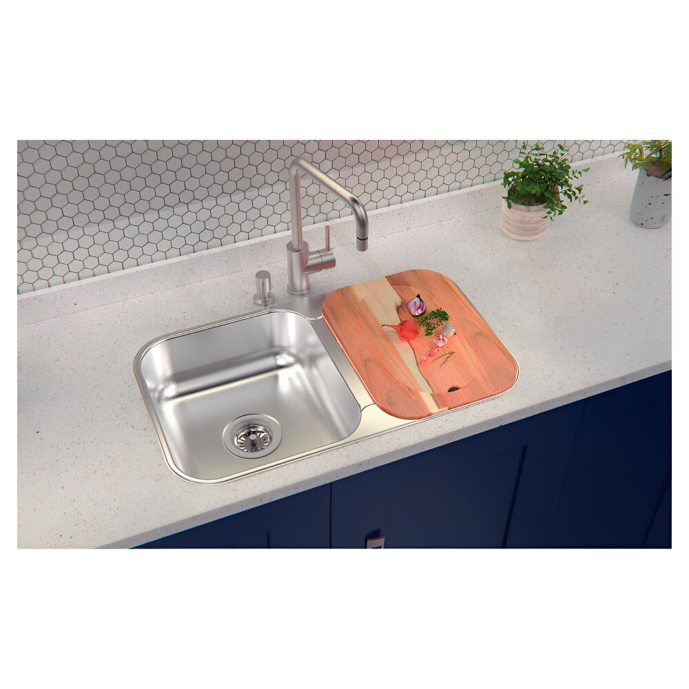 Kit Cuba de Embutir Isis Inox Polido com Acessórios Tramontina