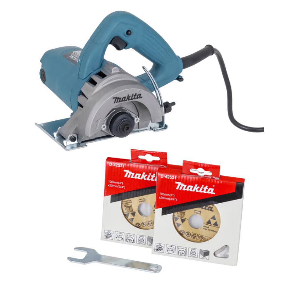 Serra Mármore 110mm 1300W com 2 Discos 4100NH3ZX2 Makita