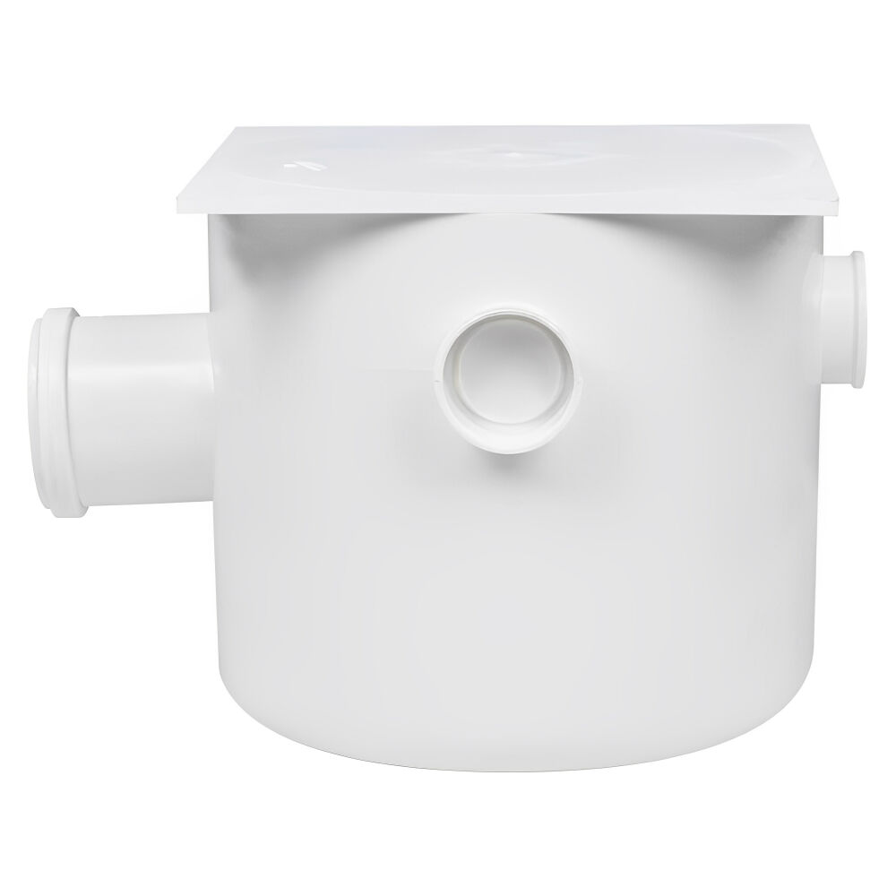 Caixa Sifonada Quadrada 250x230x75mm 3 Entradas Amanco