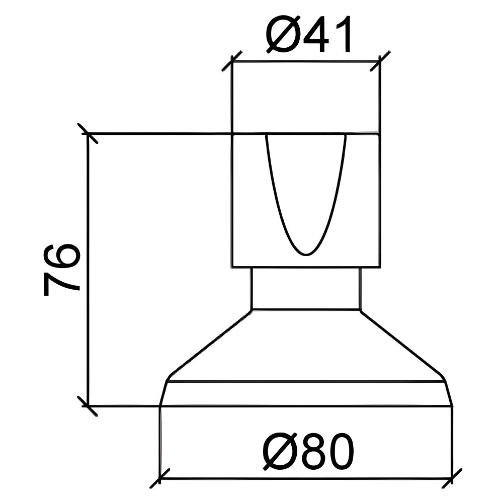 Acabamento para Registro de Gaveta 1.1/2'' e 1.1/4'' Cromado Lorenzetti