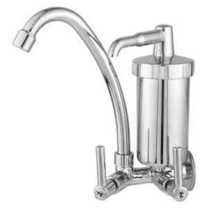 Torneira Cozinha Parede 2151 Bancada Alta C62 com filtro Metais Leão Torneira Cozinha Parede 2151 Bancada Alta C62 com filtro Metais Leão