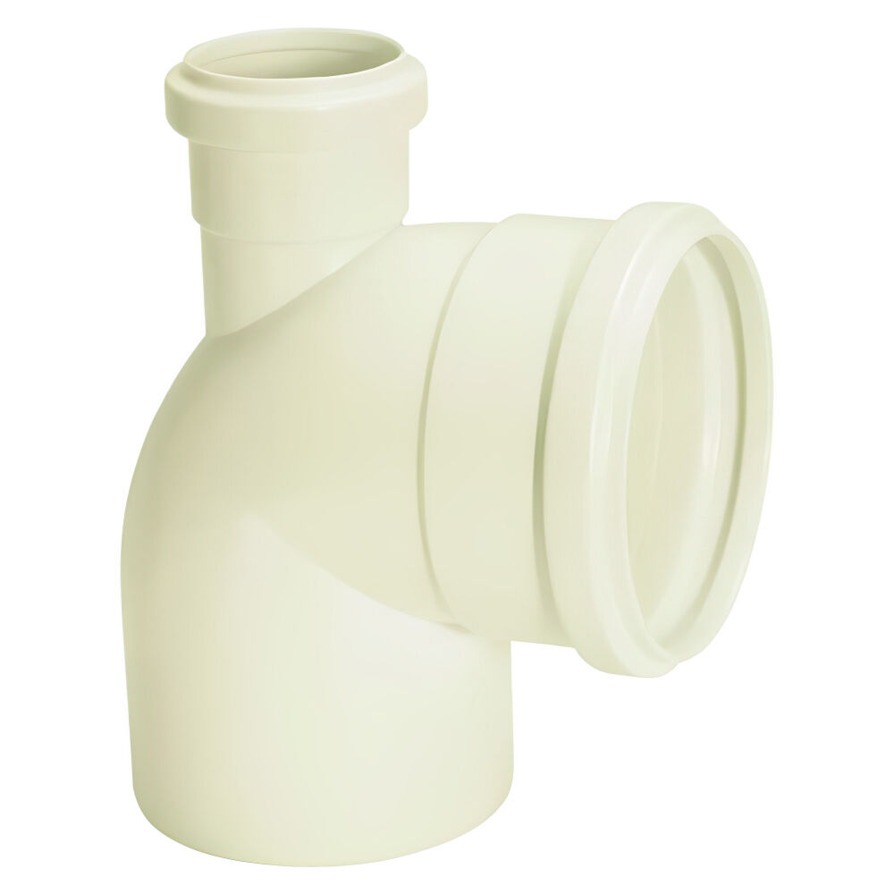 Joelho 90° com Visita Esgoto SN 100 x 50mm Amanco