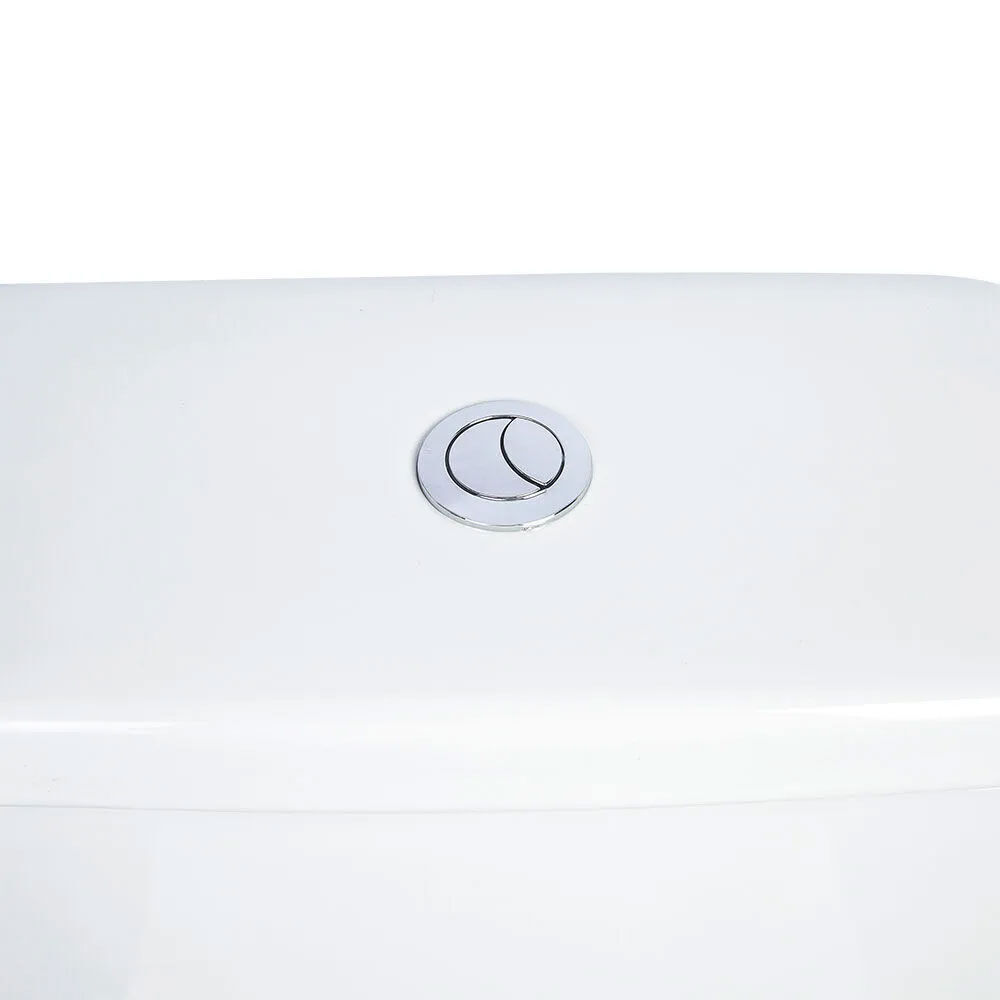 Kit Vaso Sanitário com Caixa Acoplada 3/6L Munique Branco Addra