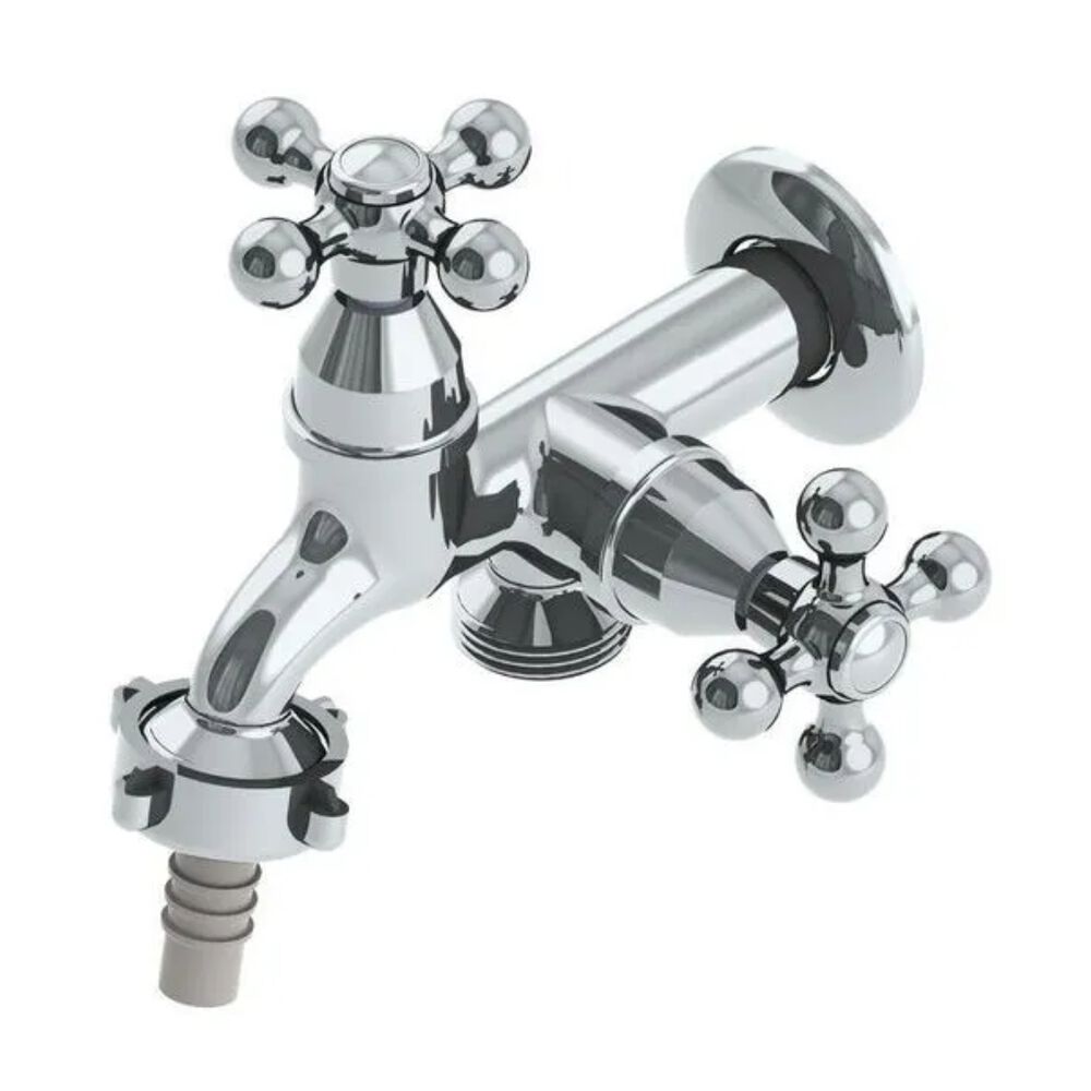 Torneira para Lavanderia e Tanque 1428 1/2" Cromado Hidrofama