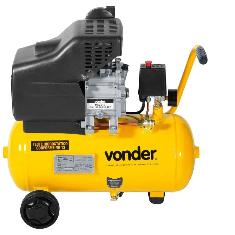 Motocompressor de Ar 8,0Pcm 21,6L MCV216 Vonder