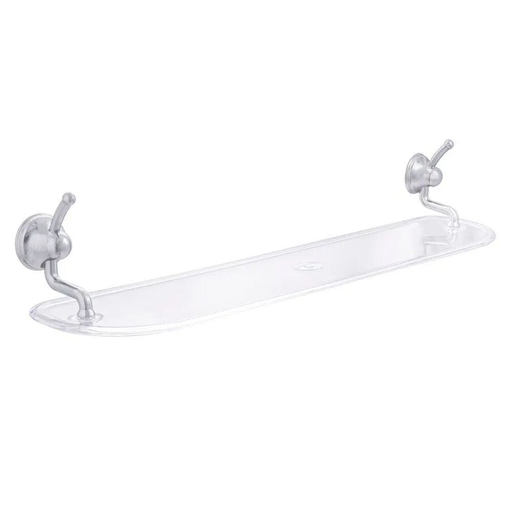 Porta Shampoo Reto ST 4281 Cromado Hidrofama