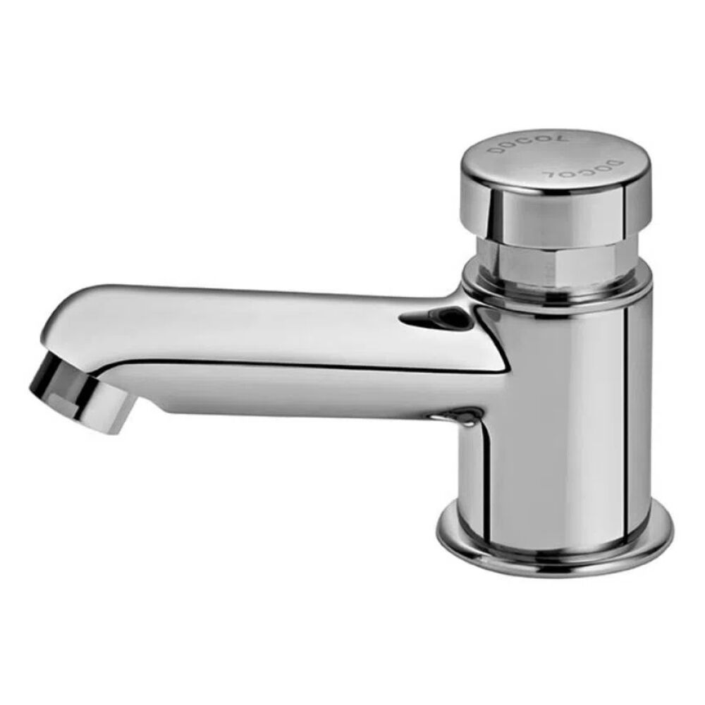 Torneira para Lavatório de Mesa Pressmatic Compact Cromada Docol