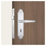 Fechadura Stam 813/03 Interna Acabamento Cromado - Espelho de Aço Inox