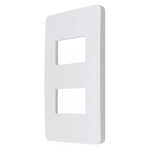 Placa com Suporte 2 Módulos Zeffia 4x2 Branca Legrand