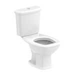 Kit Vaso Sanitário com Caixa Acoplada Ecoflush Fit Plus Branco Celite