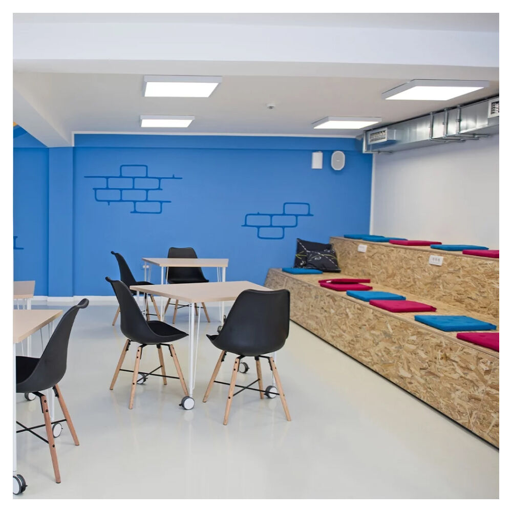 Painel LED Quadrado POP de Sobrepor 24W 3000K Bivolt Branco Avant