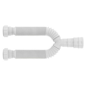 Sifão Duplo Tubo Extensivo Universal Branco Blukit Sifão Duplo Tubo Extensivo Universal Branco Blukit