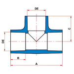 Tê 90º Aquatherm Branco Tigre