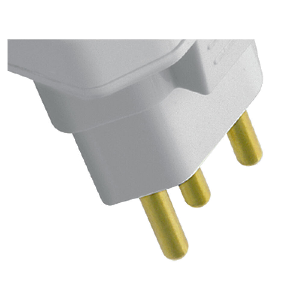 Adaptador para Tomada Bipolar 2P+T 10A/250V Fame