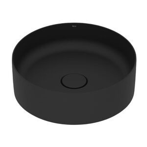 Cuba de Apoio Redonda Terra T2 39x39cm Black Matte Roca Cuba de Apoio Redonda Terra T2 39x39cm Black Matte Roca