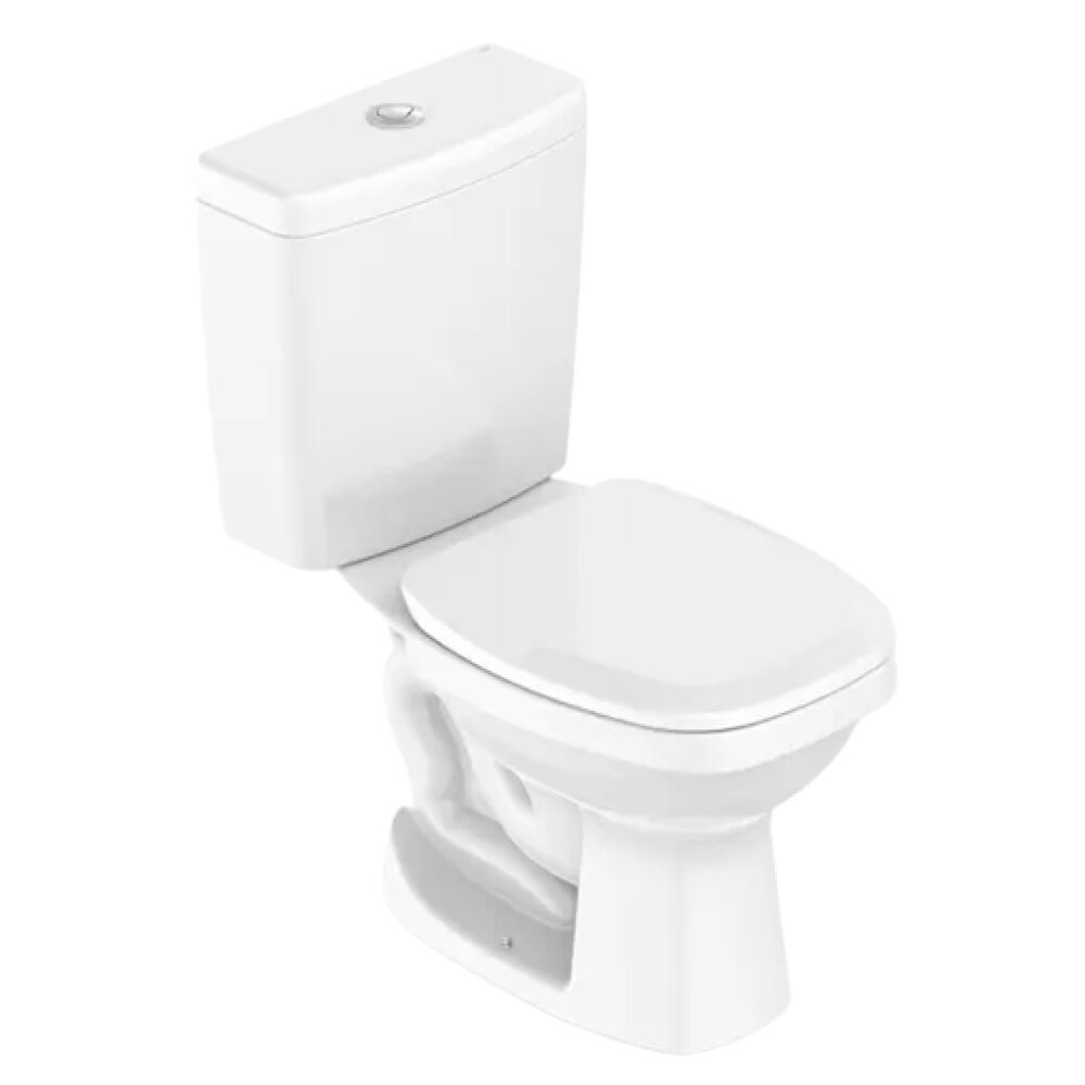 Kit Vaso Sanitário com Caixa Acoplada Art Branco Incepa
