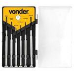 Jogo de Chaves de Fenda/Phillips de Precisão Vonder